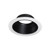 Topaz RT602BL/WH-OV6-28 - 6in Can Trim - Black with Wide White Goof Ring - R40/BR40 