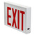 Topaz ES/LED/RW/B-NYC - LED Exit Sign - Red Legend - 90-Min Battery Backup 