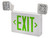 Topaz ESC/LED/GW - LED Exit/EM Combo - Green Legend - 90-Min Battery Backup 
