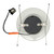 Topaz RTL6-12W-30K-WH-S - RTL6 6in Retrofit Downlight - 3000K - 12W Wet Rated 