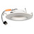 Topaz RTL6-8W-40K-WH-B - 6in Retrofit Downlight Baffle - 4000K - Dimmable 