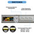 Topaz LSA4-50PCS-WH - Modern 4ft LED Linear Strip - CCT Selectable - 50W 