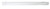 Topaz LSA4P-50PCS-WH - Modern 4ft Linear Strip - CCT Selectable - 50W Dimmable 