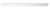 Topaz LSA4P-50PCS-WH - Modern 4ft Linear Strip - CCT Selectable - 50W Dimmable 