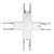 Topaz LSA-XCONN-WH - X (Cross) Connector for LSA Architectural Strip - White 