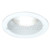 Topaz RT501WH-28 - 5in Can Trim White Baffle & Ring - Fits BR30/PAR30 