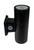 Topaz CLW-20PCS-BK - LED Wall Cylinder - CCT Selectable - Power Select 20W 
