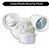 Topaz L6010WH - 2-Head Security Flood - Lamp-Ready - 180 deg Motion Sensor 