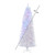 Vickerman A103256LEDCC - 5.5 ft White Salem Pencil Pine Prelit Color Changing LED Christmas Tree
