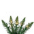 Vickerman A103668LEDCC - 6.5 ft Durham Pole Pine Prelit Color Changing LED Christmas Tree