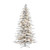 Vickerman A253286LED - 10 ft Flocked Winter Prelit Warm White LED Christmas Tree