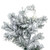 Vickerman A806348LED - 4.5 ft Flocked Alaskan Pine Prelit Warm White LED Christmas Tree