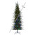 Vickerman G193458LEDCC - 5.5 ft Moutauk Pencil Pine Prelit Color Changing LED Christmas Tree