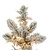 Vickerman G232546LED - 4.5 ft Snowy Flocked Alpine Prelit Warm White LED Christmas Tree