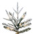 Vickerman G236693LEDCC - 12 ft Frosted Tacoma Fraser Prelit Color Changing LED Christmas Tree