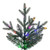 Vickerman G250668LEDCC - 6.5 ft Colorado Blue Fir Prelit Color Changing LED Christmas Tree