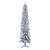 Vickerman G256360 - 6 ft Flocked Crest Pencil Unlit Christmas Tree