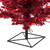Vickerman K165121LED - 2 ft Red Tinsel Fir Prelit Red LED Christmas Tree 