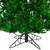 Vickerman K165656LED - 5.5 ft Green Tinsel Slim Fir Prelit Green LED Christmas Tree