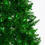 Vickerman K165676LED - 7.5 ft Green Tinsel Slim Fir Prelit Green LED Christmas Tree