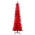 Vickerman K241276LED - 7.5 ft Red Pencil Prelit Red LED Christmas Tree