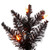 Vickerman K241866LED - 6.5 ft Black Pencil Prelit Orange LED Christmas Tree