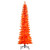 Vickerman K242166LED - 6.5 ft Orange Pencil Prelit Orange LED Christmas Tree