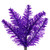Vickerman K242980 - 8.5 ft Purple Pencil Unlit Christmas Tree