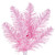 Vickerman K243575 - 7.5 ft Pink Pencil Unlit Christmas Tree