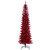 Vickerman K244485 - 9.5 ft Red Pencil Unlit Christmas Tree
