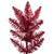 Vickerman K244485 - 9.5 ft Red Pencil Unlit Christmas Tree