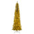 Vickerman K246186LED - 9.5 ft Champagne Pencil Prelit Warm White LED Christmas Tree