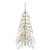 Vickerman K251266LED - 6.5 ft White Wine Bottle Tree Prelit Warm White LED Christmas Tree 