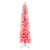 Vickerman K255076LED - 7.5 ft Flocked Pink Fir Prelit Warm White LED Christmas Tree
