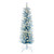 Vickerman K255531LED - 3 ft Flocked Baby Blue Fir Prelit Warm White LED Christmas Tree 