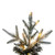 Vickerman K257488LEDCC - 10 ft Frosted Bixley Fir Prelit Color Changing LED Christmas Tree