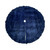 Vickerman QTX17813 - 84" Plush Midnight Blue Velvet Christmas Tree Skirt 