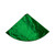 Vickerman QTX24023 - 84" Green Metallic Christmas Tree Skirt 
