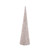 Vickerman RIC230638 - 15"/24"/30" Champagne Cone Tree Set of 3 