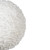 Vickerman EH241208 - 8 inch White Pearl Ball Christmas Ornament - 2 Pack 