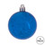 Vickerman M166302D - 4 inch Blue Shiny Mercury Ball Christmas Ornament - 6 Pack