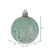 Vickerman M166344D - 4 inch Seafoam Shiny Mercury Ball Christmas Ornament - 6 Pack
