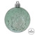 Vickerman M166344D - 4 inch Seafoam Shiny Mercury Ball Christmas Ornament - 6 Pack 