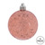Vickerman M166358D - 4 inch Rose Gold Shiny Mercury Ball Christmas Ornament - 6 Pack