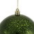 Vickerman M166364D - 4 inch Moss Green Shiny Mercury Ball Christmas Ornament - 6 Pack