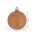 Vickerman M166376D - 4 inch Mocha Shiny Mercury Ball Christmas Ornament - 6 Pack 