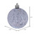 Vickerman M166487D - 4.75 inch Pewter Shiny Mercury Ball Christmas Ornament - 4 Pack 