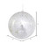 Vickerman M166507D - 6 inch Silver Shiny Mercury Ball Christmas Ornament - 4 Pack 