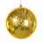 Vickerman M166508D - 6 inch Gold Shiny Mercury Ball Christmas Ornament - 4 Pack 