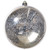 Vickerman M166607D - 8 inch Silver Shiny Mercury Ball Christmas Ornament